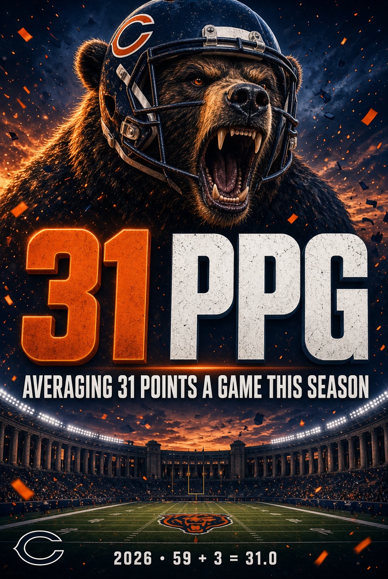 PureFlyShot's tweet photo. Our Chicago Bears https://t.co/6EukPmtJR0