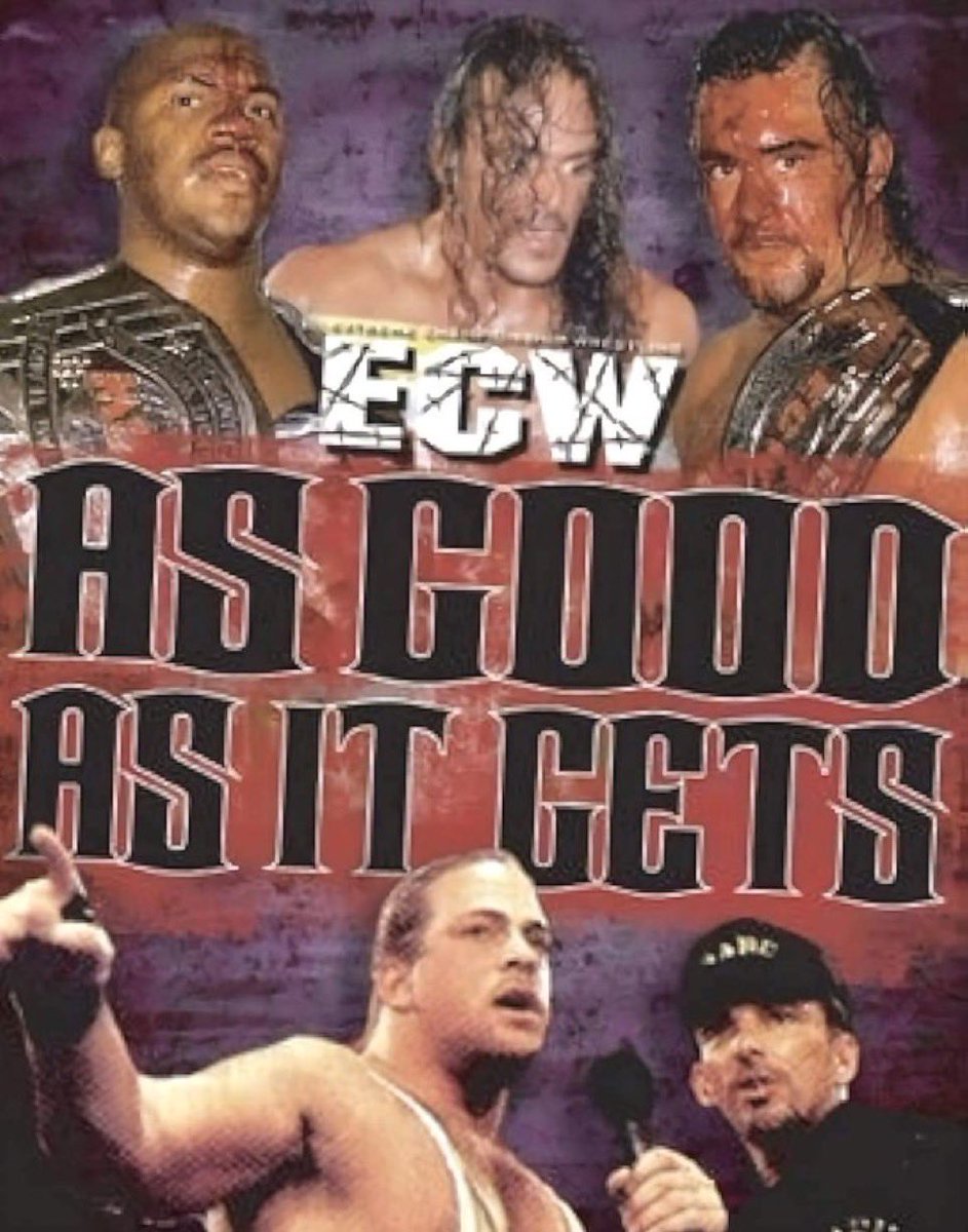 theecwpod's tweet photo. On September 20, 1997 #ECW held AS GOOD AS IT GETS at the ECW Arena in Philadelphia, PA. In the main event New Jack and Kronus defeated the Dudley Boyz to win the tag titles.
🛜 https://t.co/2PVa6rWKHs
#Extreme #Wrestling
#ExtremeChampionshipWrestling https://t.co/8rBeVplYvF