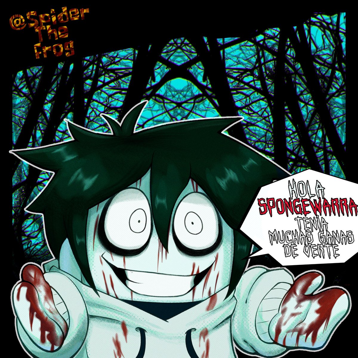 SpiderTheFrog's tweet photo. Bob The Killer VS La SpongeWarra 🔪🍔

#BikiniHorrors https://t.co/VCEmoeN6jF