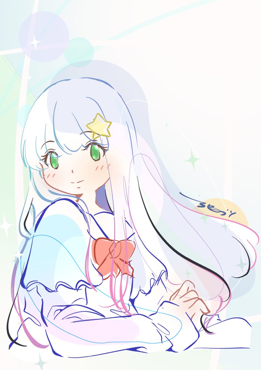 shiromozuku's tweet photo. #シルバーウィークはフォロワーさんが増えるらしい
オリジナルイラスト（#ゆるいろラインアート ）描いたり、うちの子でお話公開したりしてます✨

シンプルなものが好きなのでイラストもとてもシンプルですが🫣
可愛い女の子見るのも好きです🙌
あと猫耳🥰 https://t.co/weTXuJVME0