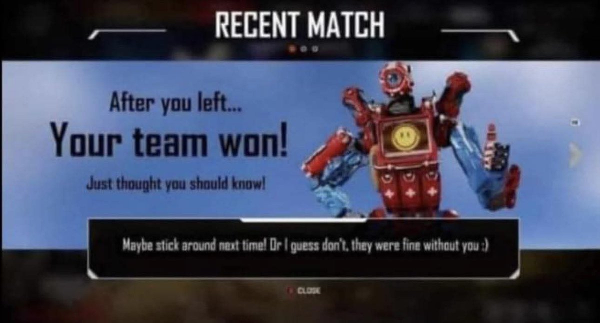 RokGuidess's tweet photo. Should we have this after leaving a match? https://t.co/AenxHQUI8V