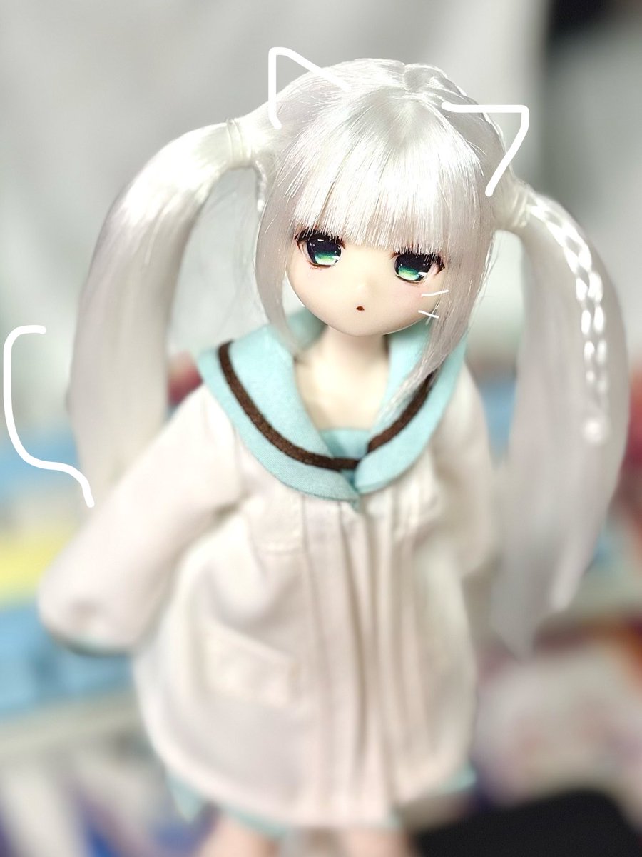 nyamodz's tweet photo. 옆머리 잘라떠여 https://t.co/KWI87LzwFU