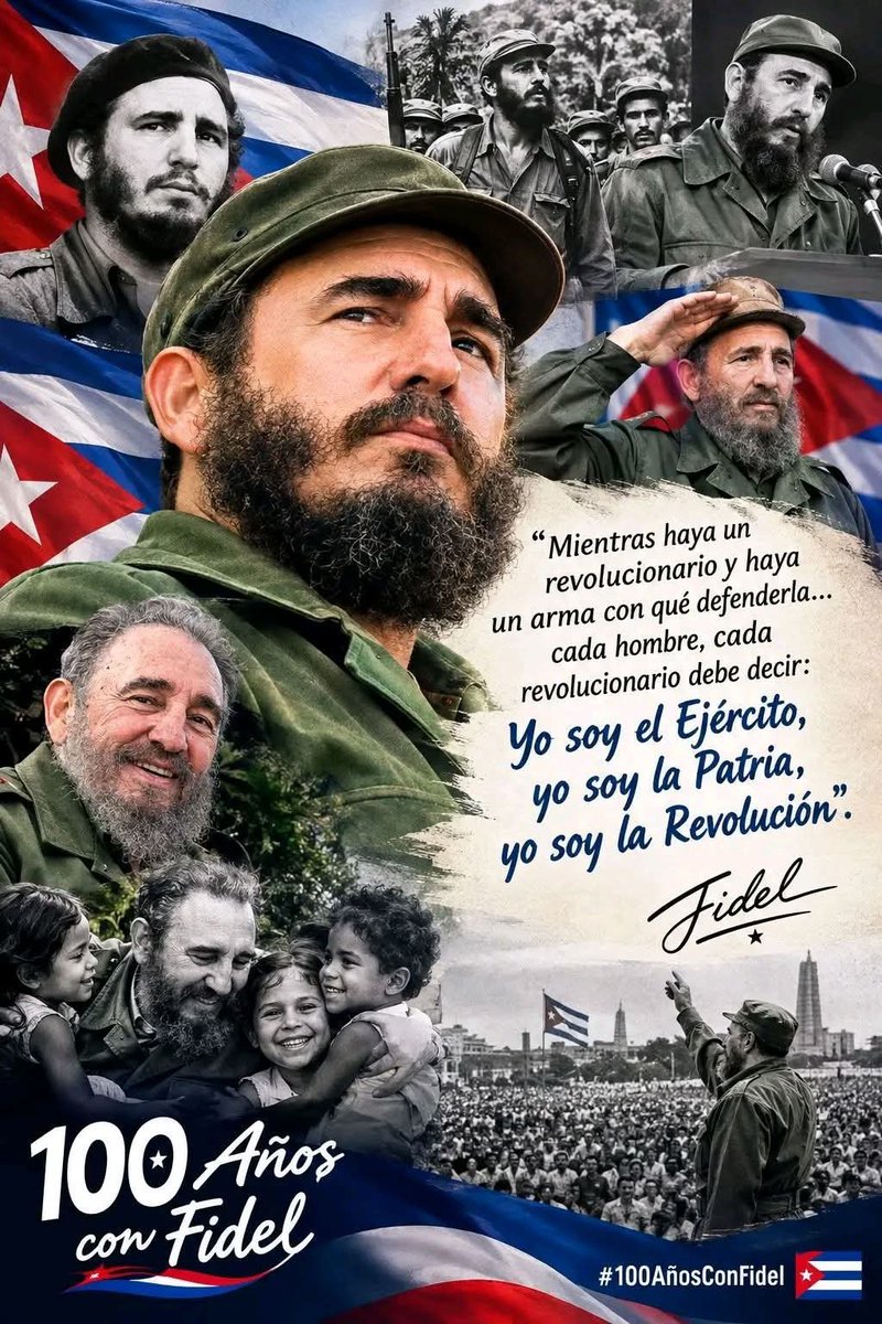 LPuch28's tweet photo. #100AñosConFidel https://t.co/oJlg2nYsuL