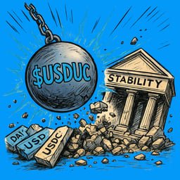 mrhacker6519's tweet photo. Stablecoins were created to make digital assets feel predictable.
$USDUC takes the opposite route.
The Unstable narrative turns volatility from something to avoid into the central idea of the meme.
Simple concept. Distinct identity. https://t.co/xaW3d3DA7Z