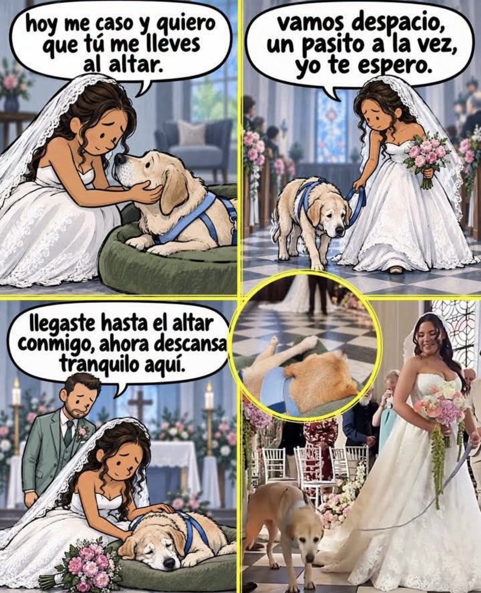 pinupseniorgirl's tweet photo. ¡¡ TENÍA 16 AÑOS Y APENAS PODÍA CAMINAR PERO LA ACOMPAÑO HASTA EL FINAL 😭😭😭😭😭😭❤️❤️❤️❤️ https://t.co/YgBxPePZmg