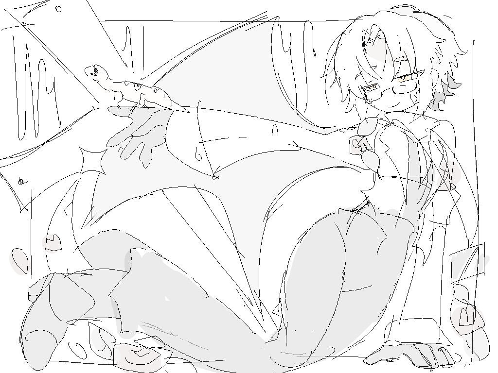 caribourangifer's tweet photo. デフォルメ落書き https://t.co/llfQ8oLkhD