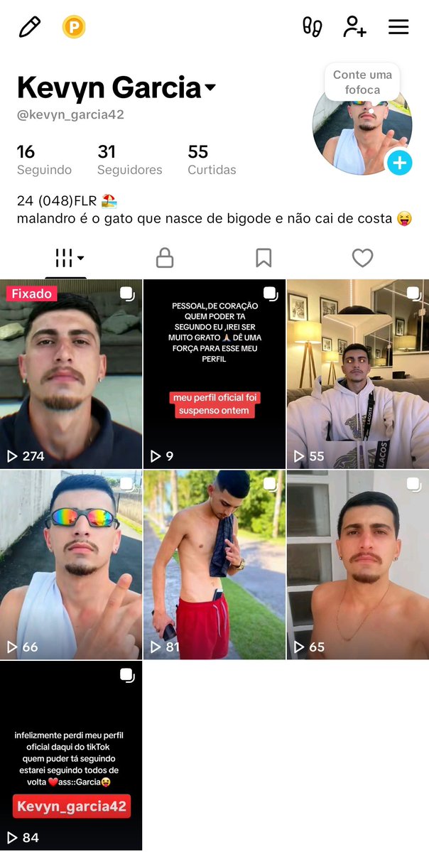 bigodin42_'s tweet photo. Seguem o ✅perfil novo ✅no Tik tok por favor meus seguidores ❤️❤️❤️ https://t.co/2GJu1lZ40s