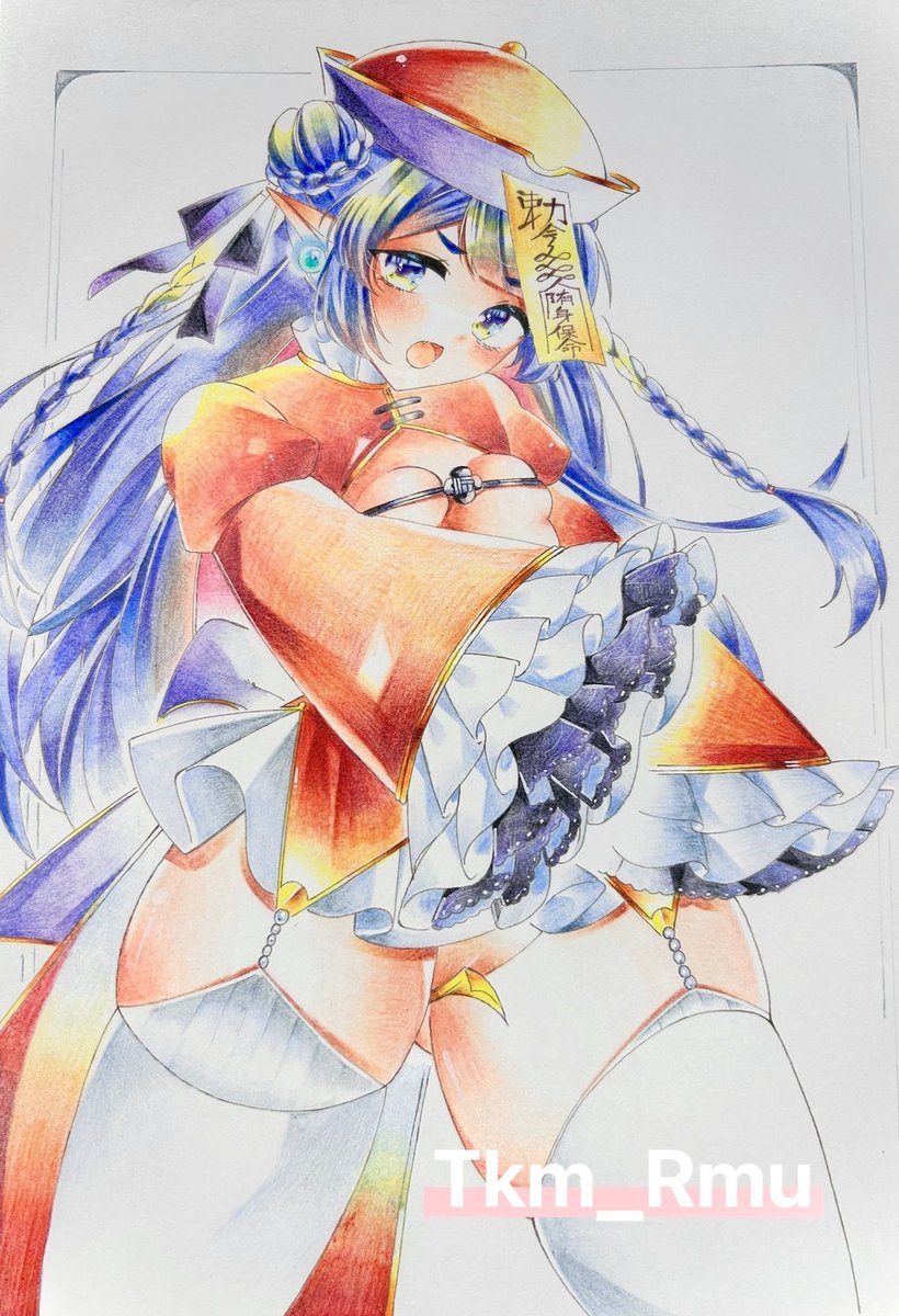 Tkm_Rmu's tweet photo. #5連休は掘り出し作家大収穫祭 
主に透明水彩を使ってエッッッな女の子を描いてます🤍✨️見付けてください😆😆✨️✨️ https://t.co/QbPG3quARV