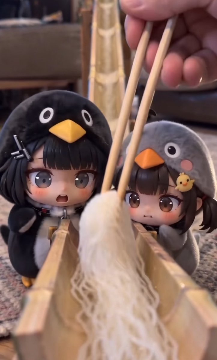 아빠 우리도 먹자!😄🎋🍜 #gugugaga #ググガガ #咕咕嘎嘎｜@min7layの動画保存