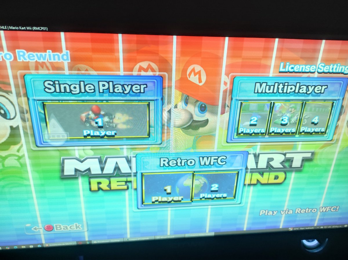 GameplaysU1013's tweet photo. Joyita, el mk de Wii para PC, hay raza en línea, ya la di sus partidas https://t.co/qUGegcco7G