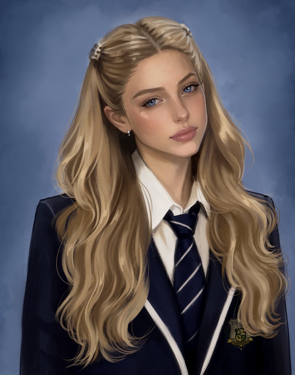 lizziecoven's tweet photo. There wasn’t a girl at this school who could hold a candle to Liz, and even if there were, I still wouldn’t be swayed because Lizzie’s looks weren’t what had me locked down. It was her.

My Beauty &amp; Brains ꨄ︎

— Lizzie Young ❤︎⁠
art by @pauxzn commissioned by me https://t.co/bGRPikkrin