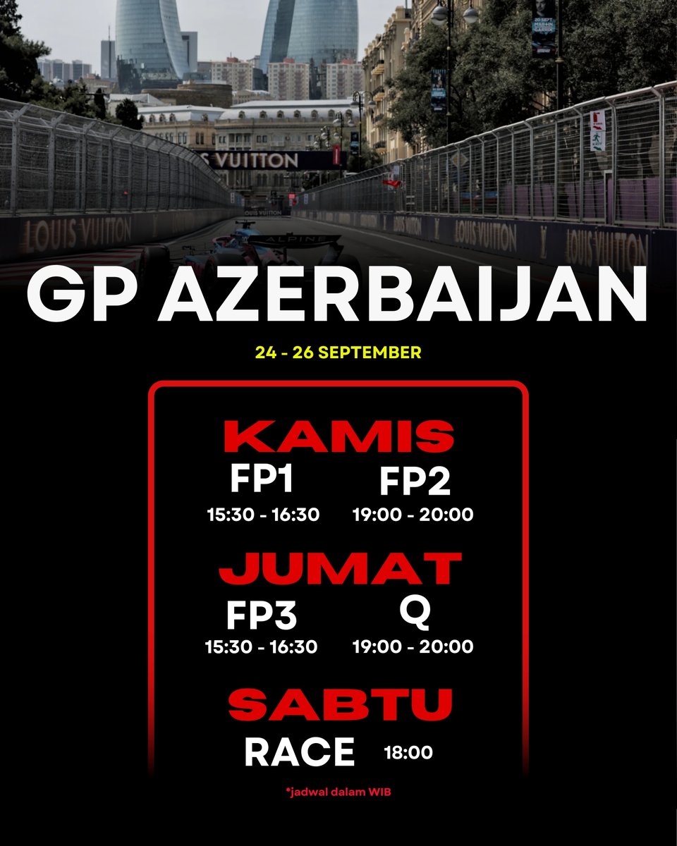 BehindTheGP's tweet photo. RACE WEEK!!!

Malmingan ya nonton balapan. https://t.co/H8IR0nd4NX