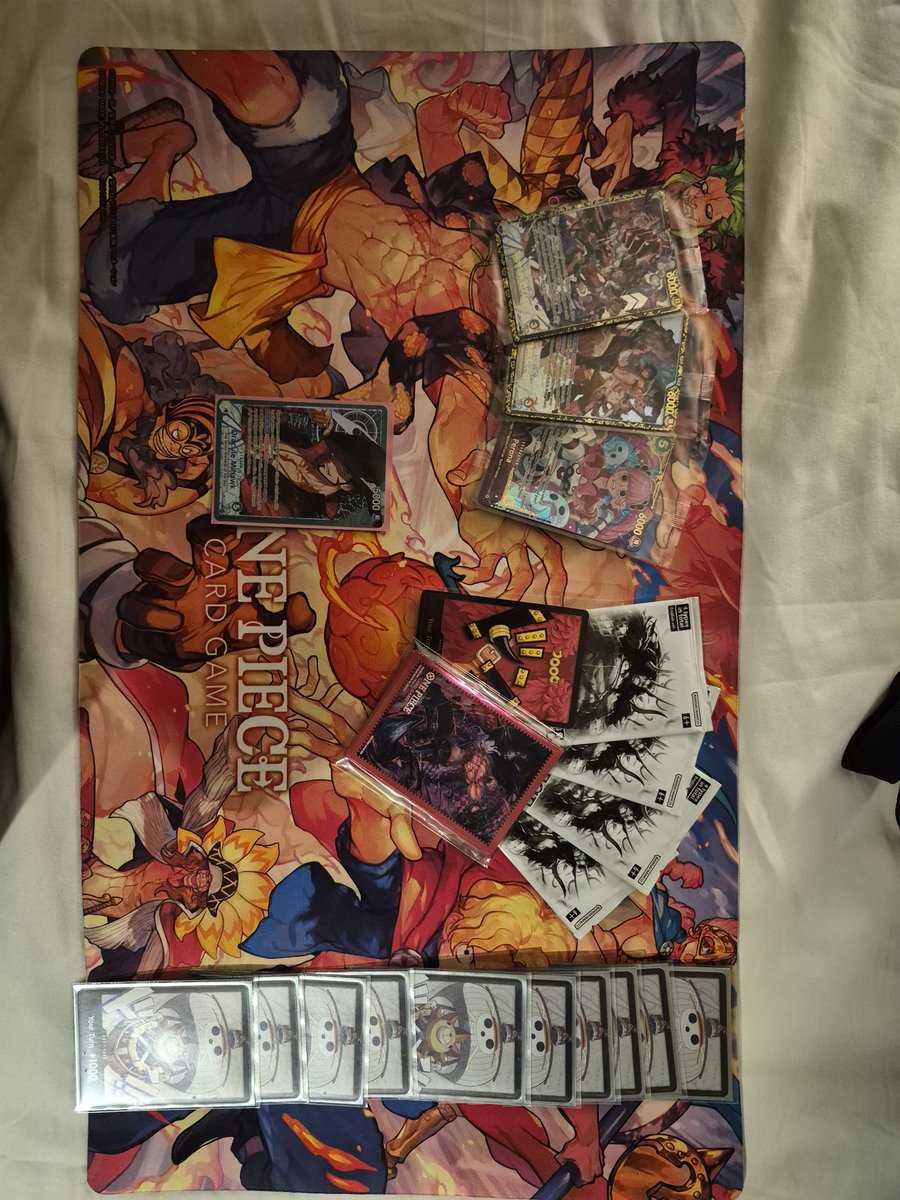 DuelThreats's tweet photo. 5th Place Large Scale EGB with Mihawk!!
Round 1: No show
Round 2: No show
Round 3: PY Robin W
Round 4: PY Robin W
Round 5: RG Luffy & Ace 🎲 L
Round 6: PY Robin W
Round 7: Mirror W
Round 8: R Ace 🎲 W
Round 9: RG Luffy & Ace W
The bracket made up for the two free wins by giving me a million Robins 😭
Changed my rations around a little bit from nats to tech for the mirror