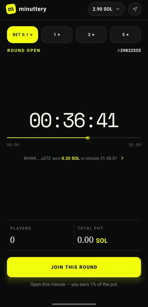 Benjizoux's tweet photo. Cooking up this weekend the @minuttery Android app, adding extra features to drive downloads on the Solana dApp Store @solanamobile. Almost ready for the https://t.co/evtK70ulpW