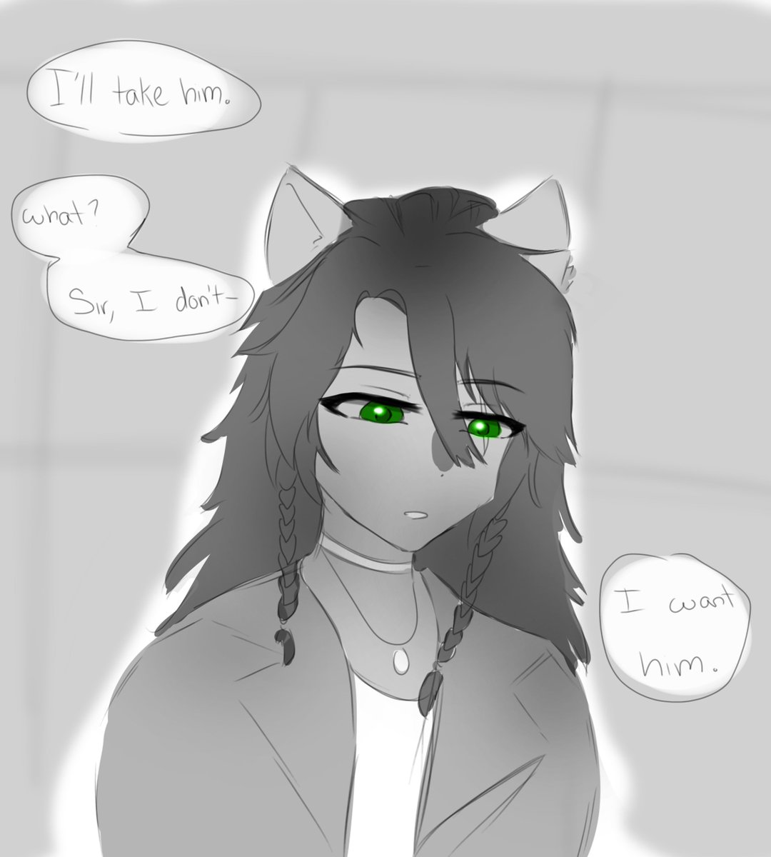 xcinnabonbonx's tweet photo. Leoide 🦁💀 #twst

My power went out so im feeding my delusions. Leona is adopting a kitty 🐈 https://t.co/Qa7RNQQVSJ