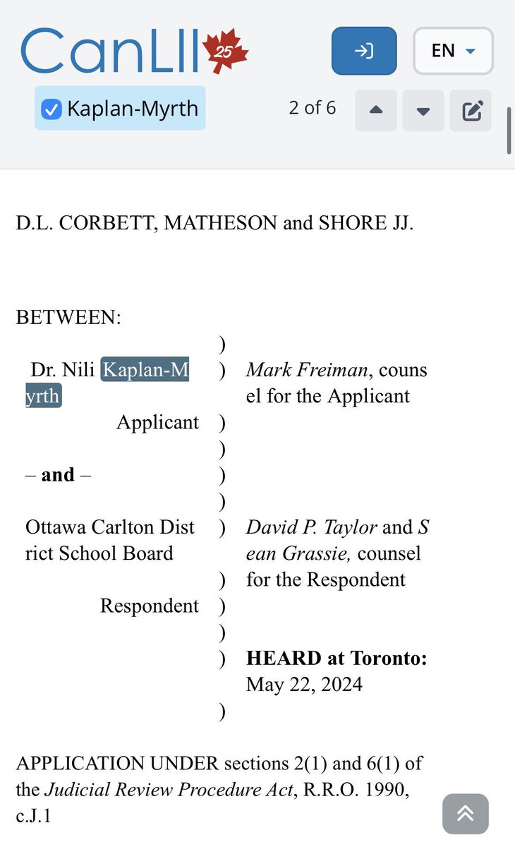 canmericanized's tweet photo. To be clear @NightShiftMD, your litigious profiteering friend Nili lost BOTH cases w/Ontario Divisional Court &amp; Human Rights Tribunal of Ontario. Lost her bid for OMA President. 

HRTO case was to sue the School Board for $50,000. Literally taking money intended for kids. Shame. https://t.co/VrlRgWDlMO