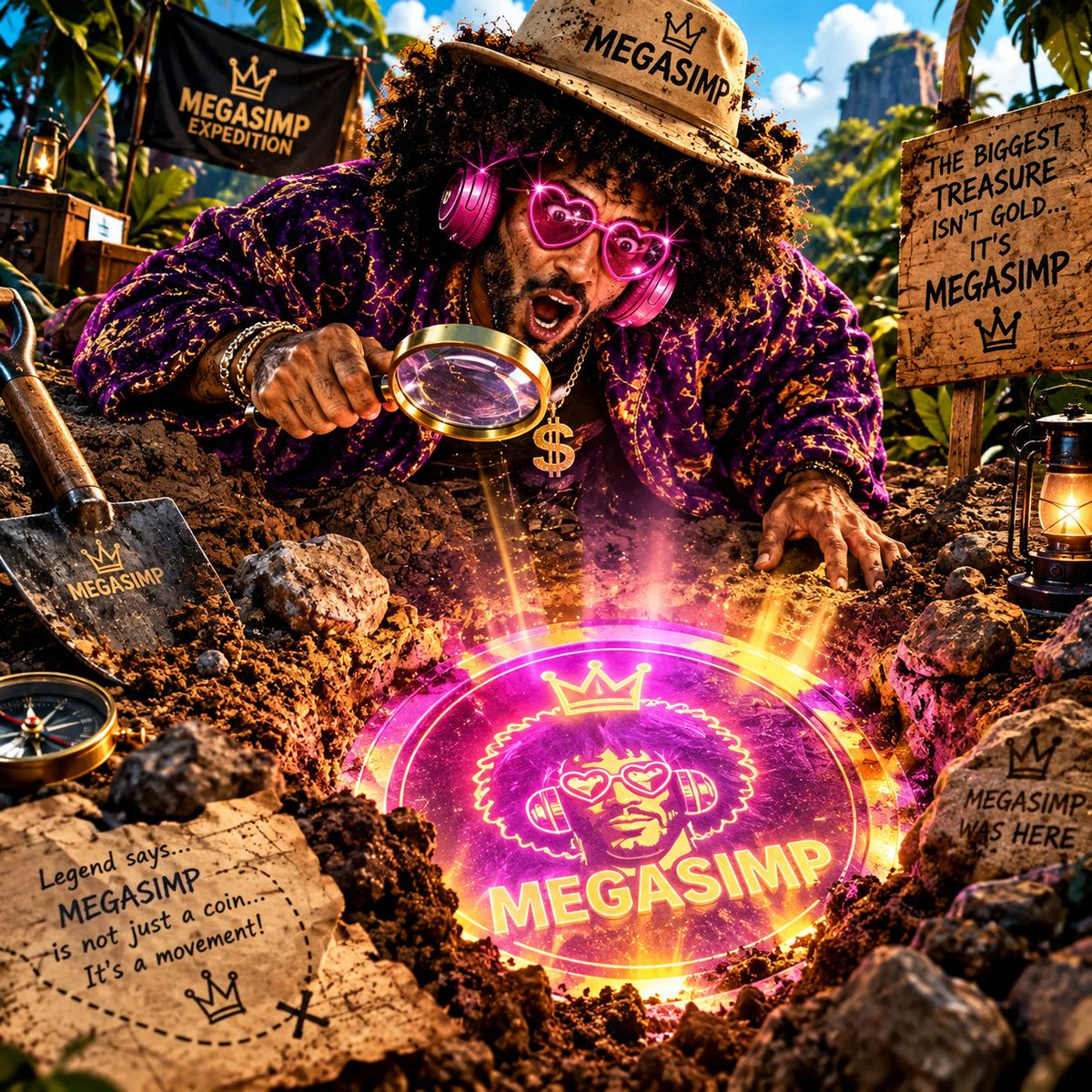 mrkhalidmaan's tweet photo. MEGASIMP has found the secret.
MEGASIMP is still early, but the energy is already different.
Now itโs time to create, have fun, and see how far this community can take it.
Who else found the secret?
@Msimptoken $MSIMP #MSIMP https://t.co/zajnw7dQeC