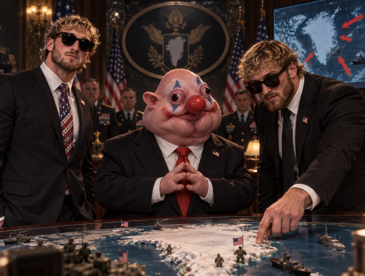ClowngressSOL's tweet photo. Instead of cutting diesel prices or stopping a war, we invited the Logan brothers to motivate our young recruits.

Budget well spent. https://t.co/7v1h8vG372