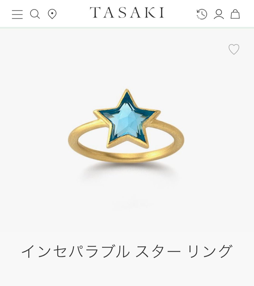 CunMa45686's tweet photo. TASAKIにこんな可愛いリングが…！ https://t.co/WL8Gq1MvPD