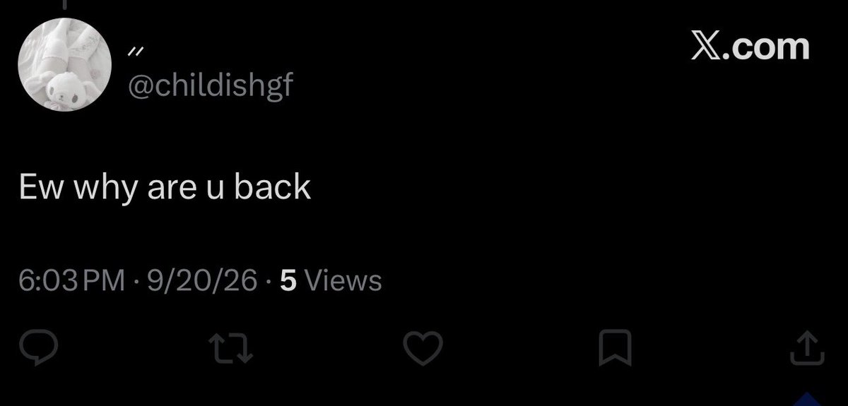 buttersthemoid's tweet photo. username “CHILDishgf” saying ew to me 😂😂 https://t.co/z0DPApn5wF