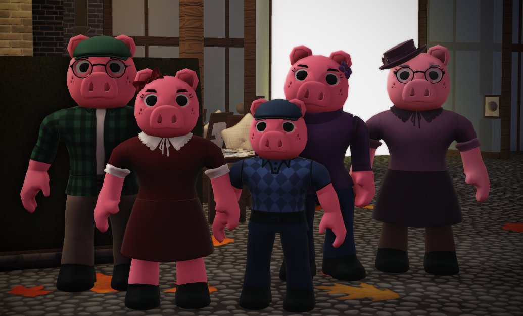 WolfieWolf_ZzZz's tweet photo. A remake of the Piggy family! π
#roblox #piggy #robloxpiggy #piggyroblox #PiggyDifferentPath https://t.co/G3KKkBEFgi
