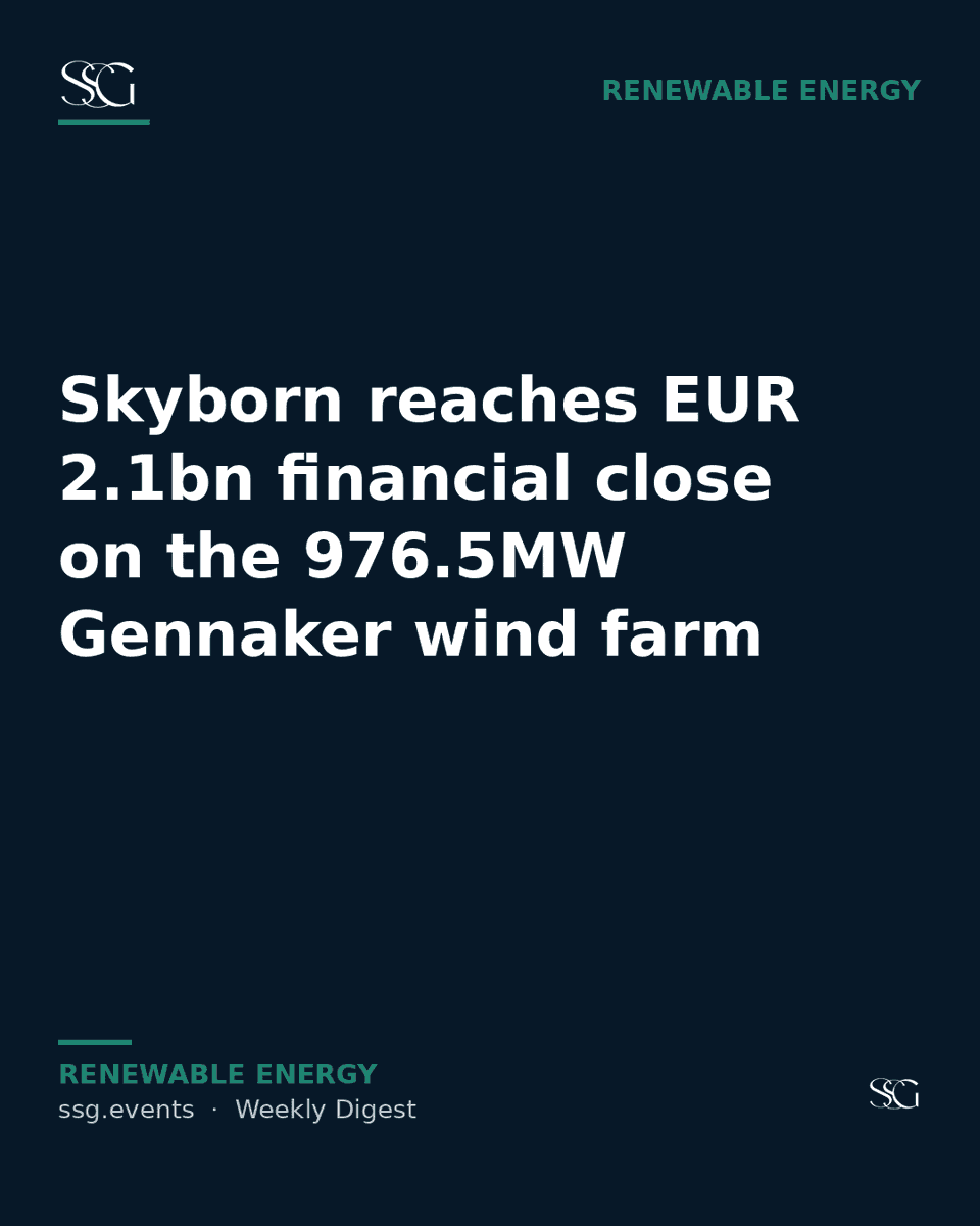 MM_SteelClub's tweet photo. ⚡ Skyborn reaches EUR 2.1bn financial close on the 976.5MW Gennaker wind farm, confirming EEW Special Pipe Constructions foundations

#SkybornRenewables #RenewableEnergy #GreenSteel #GermanySteel #Germany https://t.co/SED5IljKW1