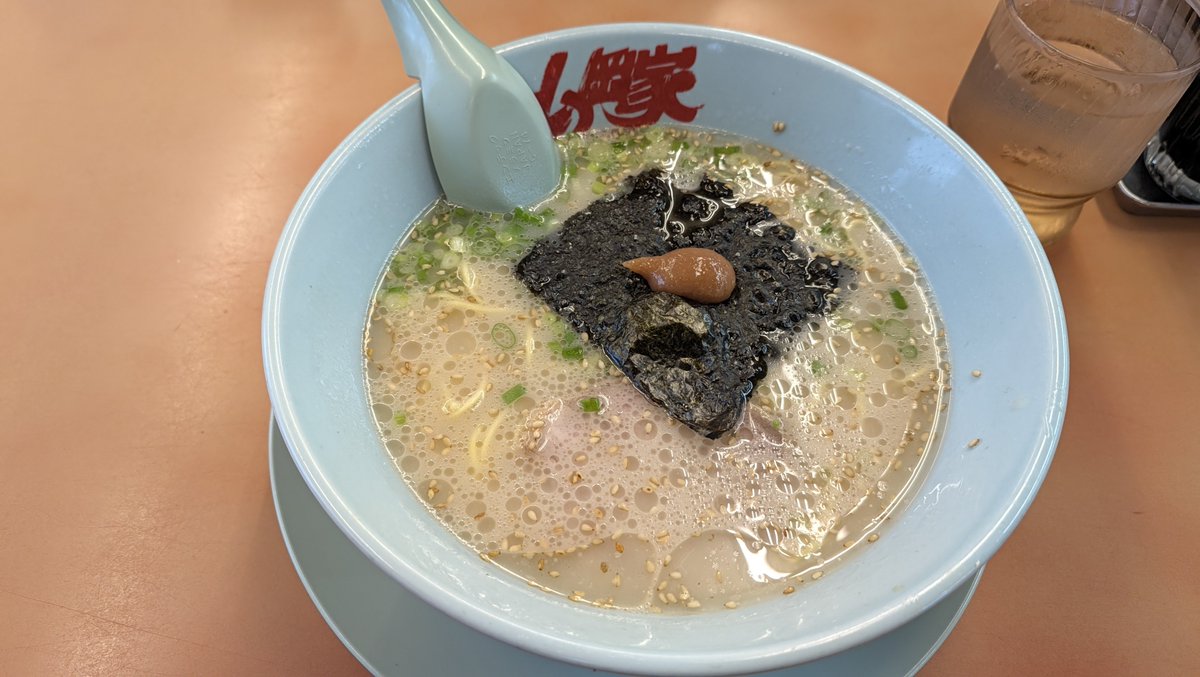 pom_acy's tweet photo. 何気に初めての山岡家朝ラー！これで山岡家のメニューをコンプリートしたことになりますねえ（限定を除く） https://t.co/jY84RcUgJa