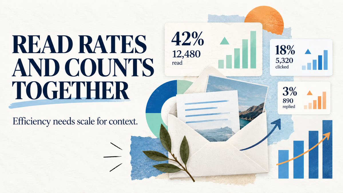 TGG_StLouis's tweet photo. A strong rate from a tiny audience can mislead. Put rates beside counts so your team sees both efficiency and actual volume. https://t.co/SMI2y9bhSm