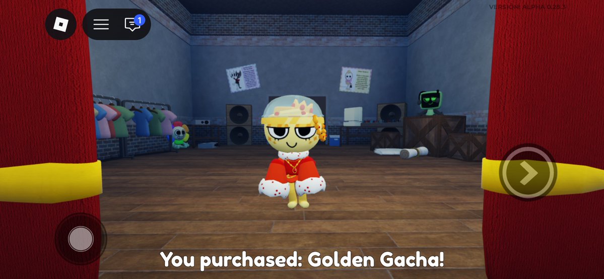 Laspatasde_goob's tweet photo. Sooooo, when I got to the floor 20, I managed to get Gigi's golden skin !!
#dandysworld #gigi #toonoftheweek https://t.co/qIxeGyyVGy