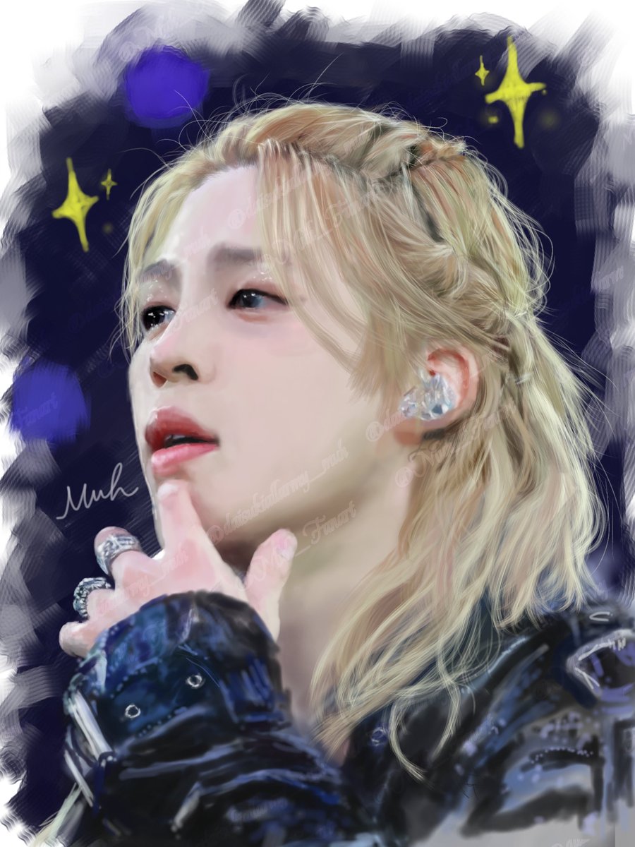 Muh_Fanart's tweet photo. ♡🐥
【Digitaldrawing】
ジミンさん描きました✨️

#JIMIN
#btsfanart #jiminfanart 
#digitaldrawing #digitalpainting
#ibispaintx https://t.co/uyN6nBkPmv