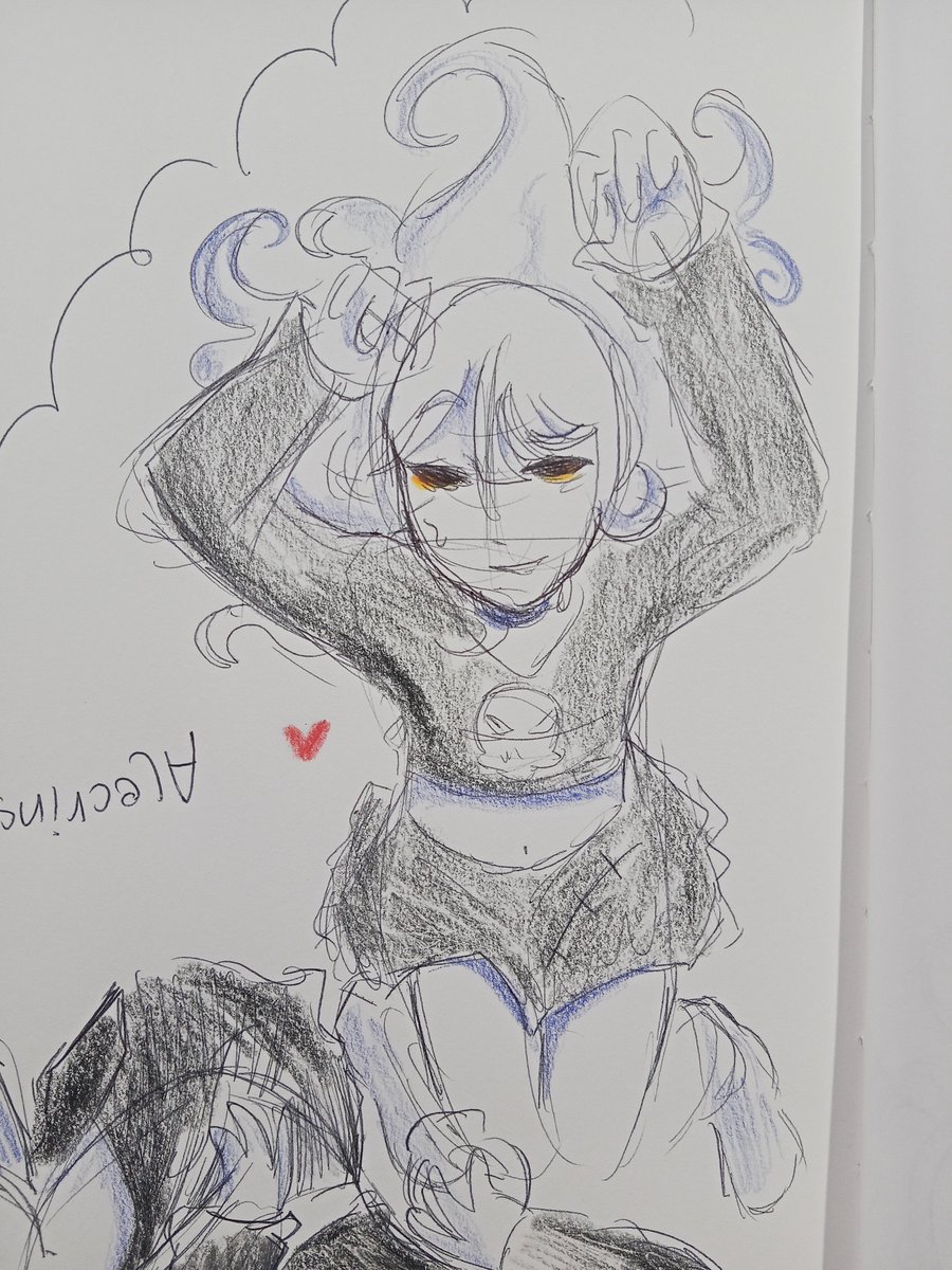 AlecAlecrin's tweet photo. Um fantasma assombrando a Sunny... Hehe
#turmadabatatinha
#fishghost #nevoa #sunny #fanart https://t.co/w8e0YgH8uw
