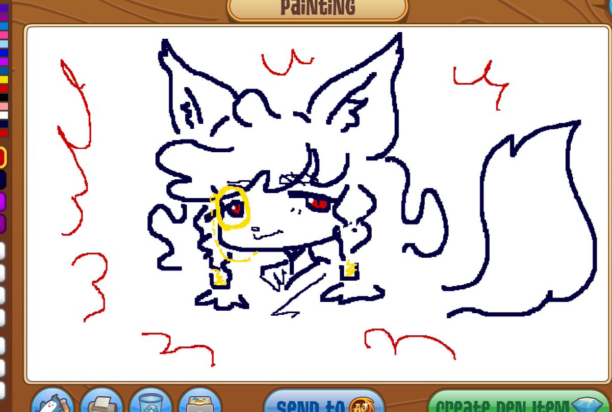 NinjagoWeeping's tweet photo. Mini Lorelei in animal jam classic #afkj #afkjmerlin https://t.co/g0fGwbDnE0