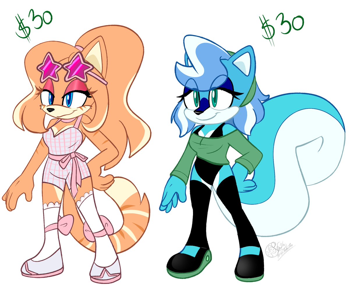TheArtYoshi's tweet photo. first come first serve! made some Sonic Ad0pts ❤️🧡
need to get some money for groceries 💖

Orange Tabby = OPEN $30USD
Blue Squirrel = OPEN $30USD

send message if interested <3

#sonicthehedgehog #Sonicoc https://t.co/cF7x9vwS6Y