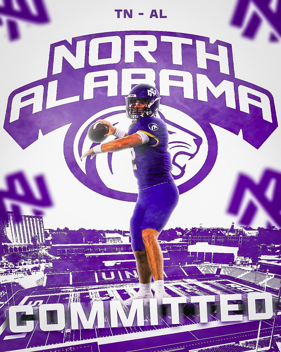 KasonMcGowan1's tweet photo. 100% committed ‼️‼️ 💜 I want to thank my coaches and teammates for pushing me every day to be the best I can be. Most importantly, I want to give all the praise to the man above. I couldn’t do any of this without Him. So thankful for everyone who has helped me along the way. Go Lions! 🦁💜
@cbrownrun11 @david_barger03 @coach_cal @goosemanning5 @CSmithScout @QBHitList @qbc_chattanooga @matt_ray_ 
@BrentDearmon @Ben_HamnerUNA