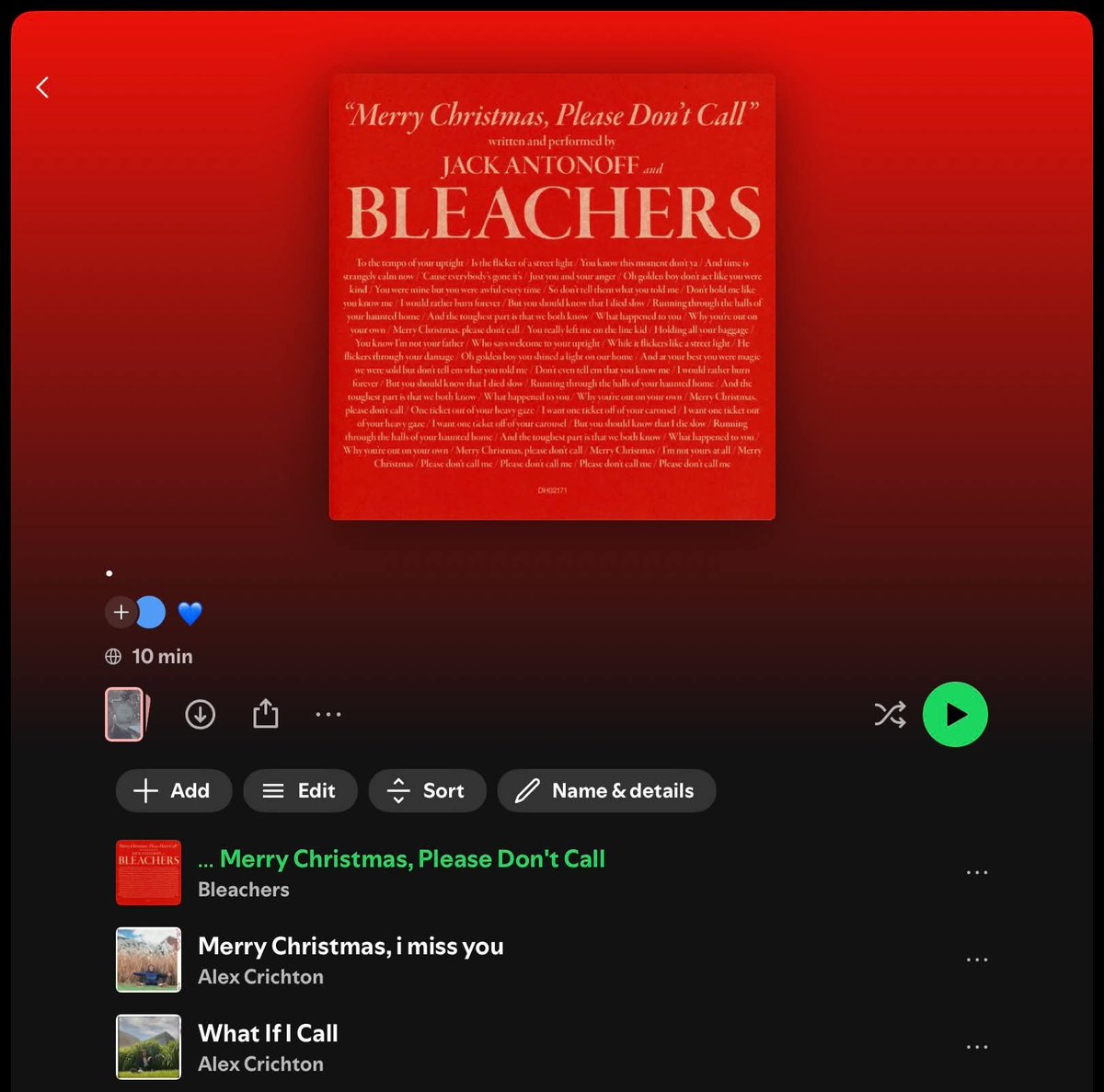 Rayne_whisper's tweet photo. big three playlist... https://t.co/5Jti912BmY