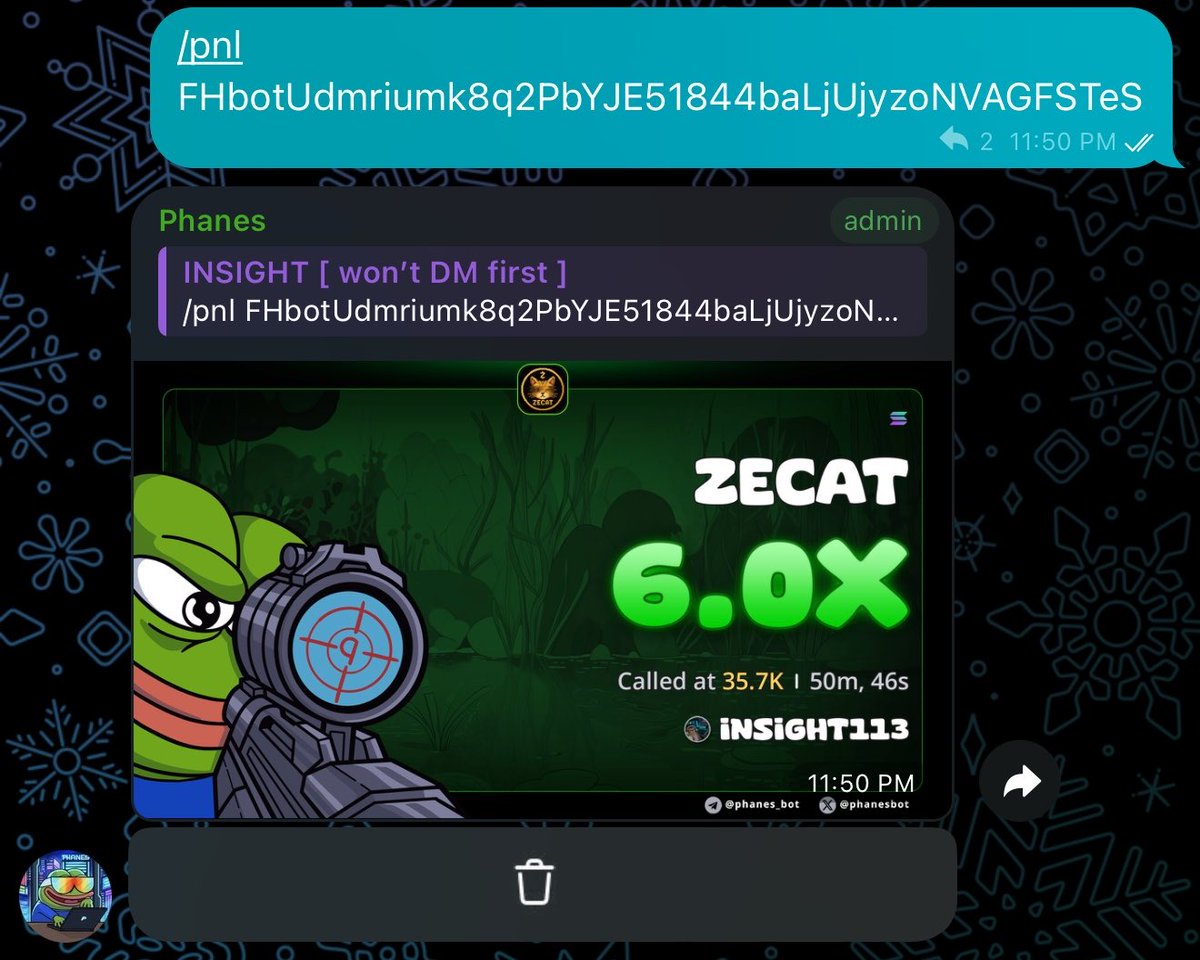Insight00's tweet photo. 6X from my call on $ZECAT
CA:

FHbotUdmriumk8q2PbYJE51844baLjUjyzoNVAGFSTeS https://t.co/AYuBQyJeUU