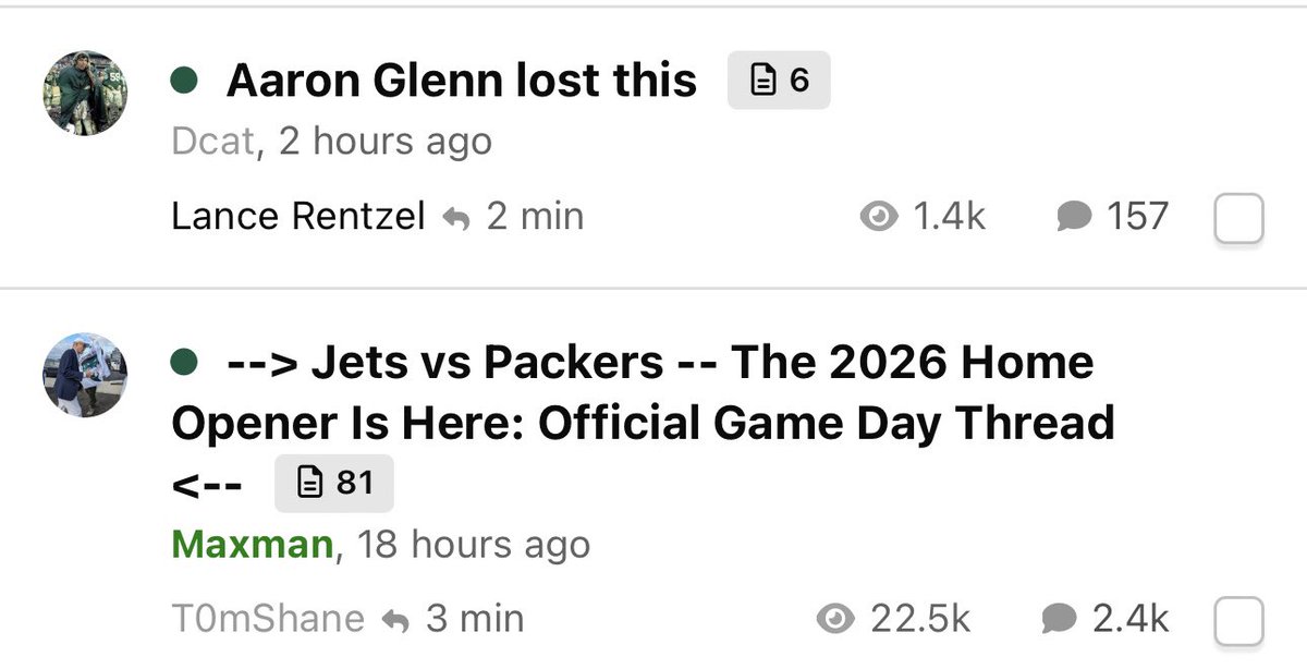 JetNation's tweet photo. 2.4k+ posts in the JetNation game day topic ⬇️
https://t.co/f794Eh7TfX https://t.co/X2Lzrq3ed5