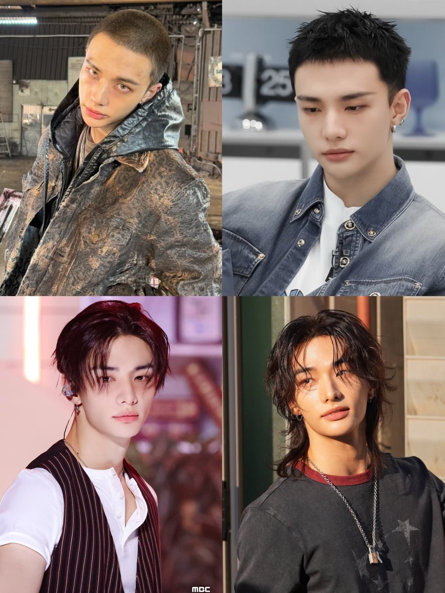Shenzhha's tweet photo. Hyunjin looks great with all haircuts https://t.co/lRoGtCjpVd