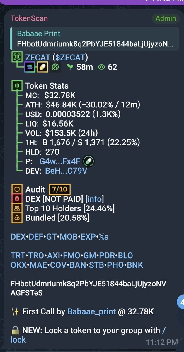 babaae_print1's tweet photo. Watch your entry on $ZECAT 🚀

FHbotUdmriumk8q2PbYJE51844baLjUjyzoNVAGFSTeS
#solana #memecoin #memecoin1000x https://t.co/Z8QpQIlVel