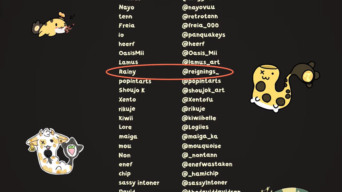 Reignings_'s tweet photo. I made it!! My first credit role!!!!!

I got to work on this!! Thank you for having me :D  

The fruits speeeeen!! https://t.co/QmKN3RJM0x