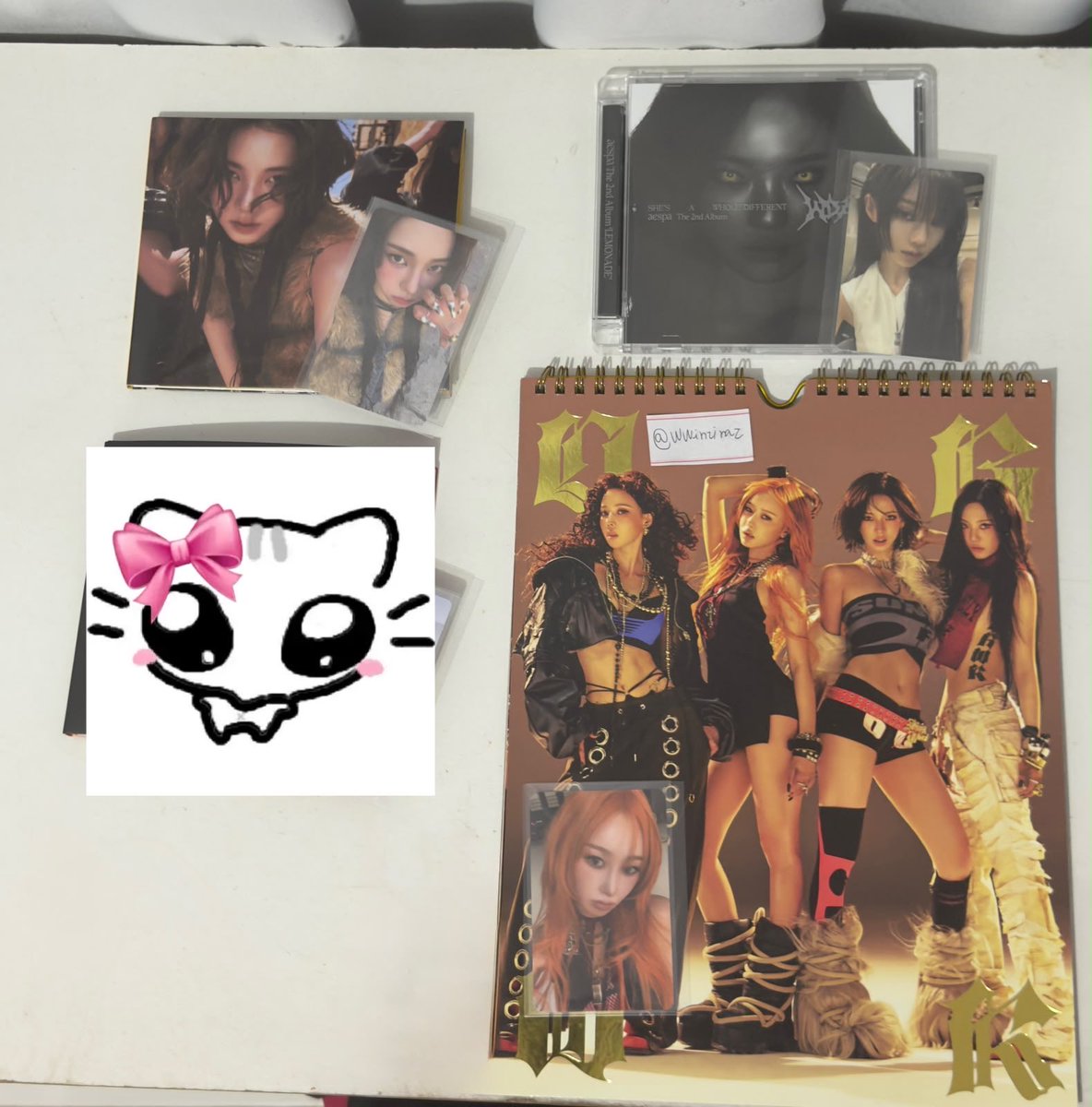 wwinrinaz's tweet photo. VENDO/VENDA ÁLBUNS COMPLETOS AESPA  

TODOS VALORES + FRETE CALCULADO SF

• DIRTY WORK; R$110 
• RICH MAN KARINA; R$65
• LEMONADE MUTANT NINGNING; R$80

 mando vídeo DM
envio em 2 semanas
possuo feedbacks https://t.co/pQRTTPCxv8