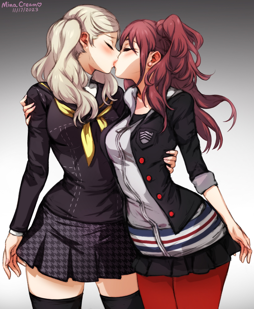 minaqueenu's tweet photo. Ann x Rise Outfit Swap https://t.co/PyBRVyX84G