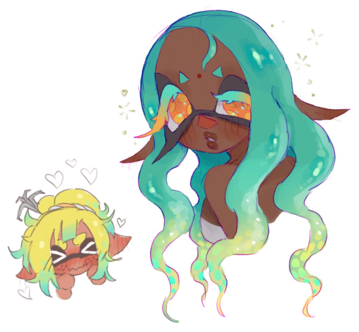 Kitt_me_not's tweet photo. The more I draw long haired Frye Onaga the more I realize it’s not a need in Splatoon 4. It’s a requirement &amp; *very* serious https://t.co/7kIQL6AJbZ