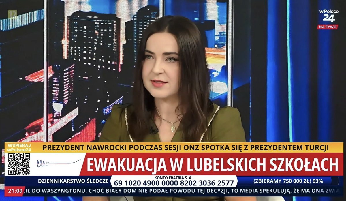 MartaAnnaCzech's tweet photo. ☑️ Wszczynane w Polsce alarmy.
☑️ Bazy amerykańskie w Polsce.
☑️ Czy faktycznie grozi nam atak ze strony Rosji?
☑️ Składowisko odpadów w kopalni soli w Kłodawie.
☑️ Nepotyzm i kolejne tragedie w polskich szpitalach.

O tym i nie tylko w najnowszym programie pani red. @ogorekmagda na antenie wPolsce24.

Cz.1: https://t.co/Iu42CDobHp

Cz.2: https://t.co/JlLN3nz1Sx

Cz.3: https://t.co/yb6XQFx9dp

@KoronaMlodych @km_wroclaw @KancelariaSejmu @PolskiSenat @FundacjaPobudka @wPolscepl