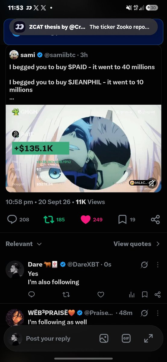 DareXBT's tweet photo. @udyszn 4bpakqaKyBR9VXFZ15BTXwKPDvbbDyb1wcG8u2JYARmW

Thanks superdad❤️ https://t.co/mKVW5NGfAy