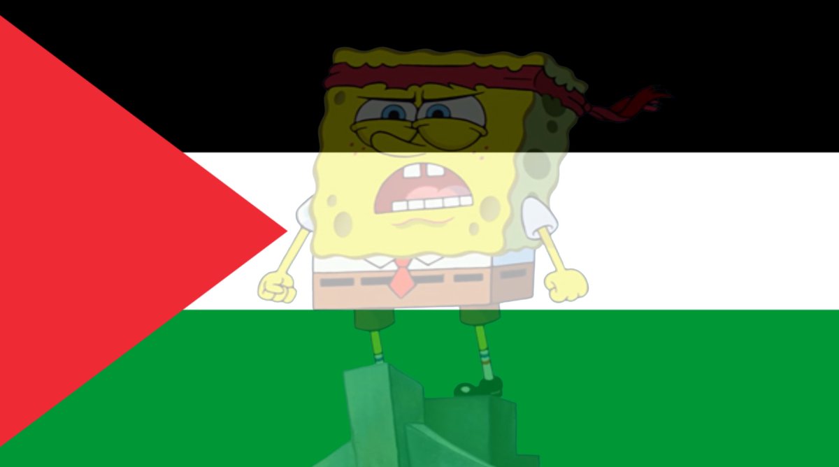 PausedSponge's tweet photo. Free Palestine btw❤️🖤🤍💚 https://t.co/qICE8ciYwt