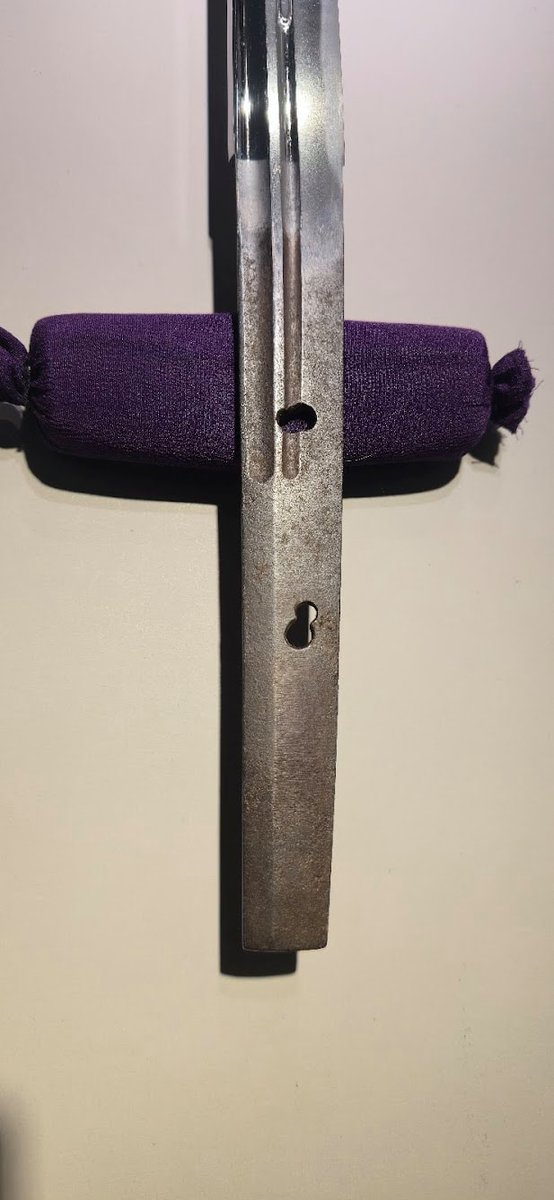 NihontoWatch's tweet photo. A work attributed to him has come to market.

Katana · mumei · 68.7 cm
Tokubetsu Hozon · Ocho (1311-1312), Yamashiro

Offered by Bushido Antique Japanese Swords.

65 works in the record. 3 on the market. This is one. Find it on NihontoWatch. https://t.co/f2xjyrO9jJ