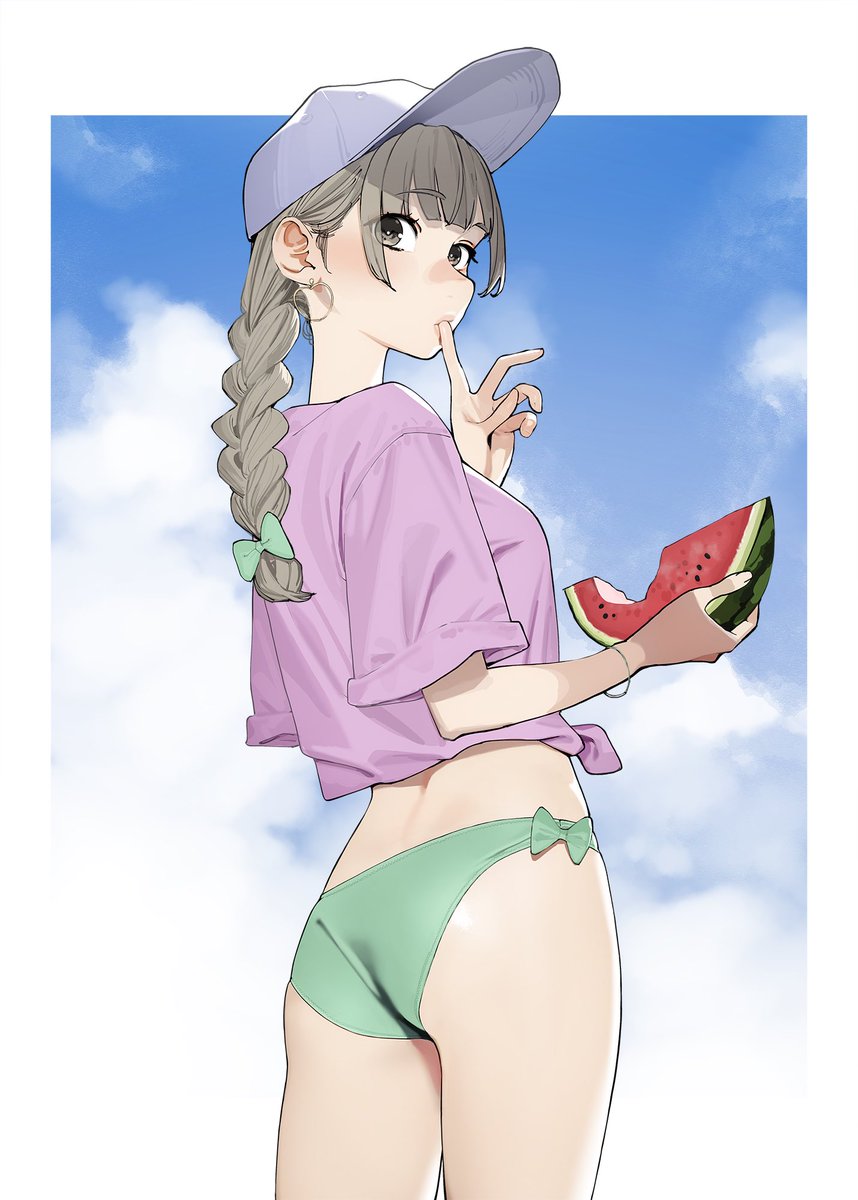 sa_ra_na_mi's tweet photo. 🍉 https://t.co/RSfBQalynE
