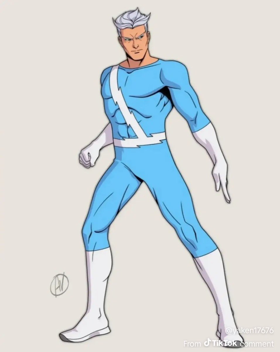 sapphicgiallo's tweet photo. we’ve only seen morph as him but x-men ‘97 genuinely has my favourite animated design of Pietro (s3 pls feature him and wanda) https://t.co/QHZWoDQSmQ