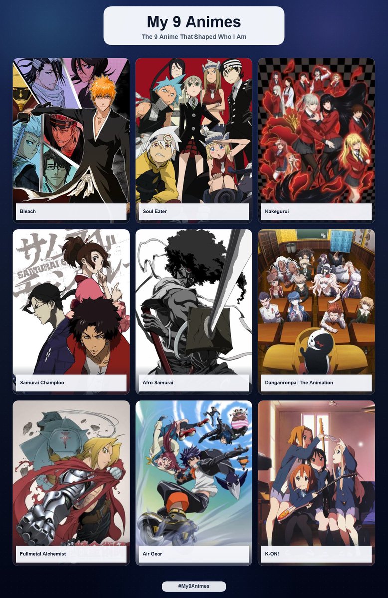 N3xus_EN's tweet photo. THE 9 ANIME THAT MADE ME  A ANIME FAN https://t.co/jlzE02wnSr